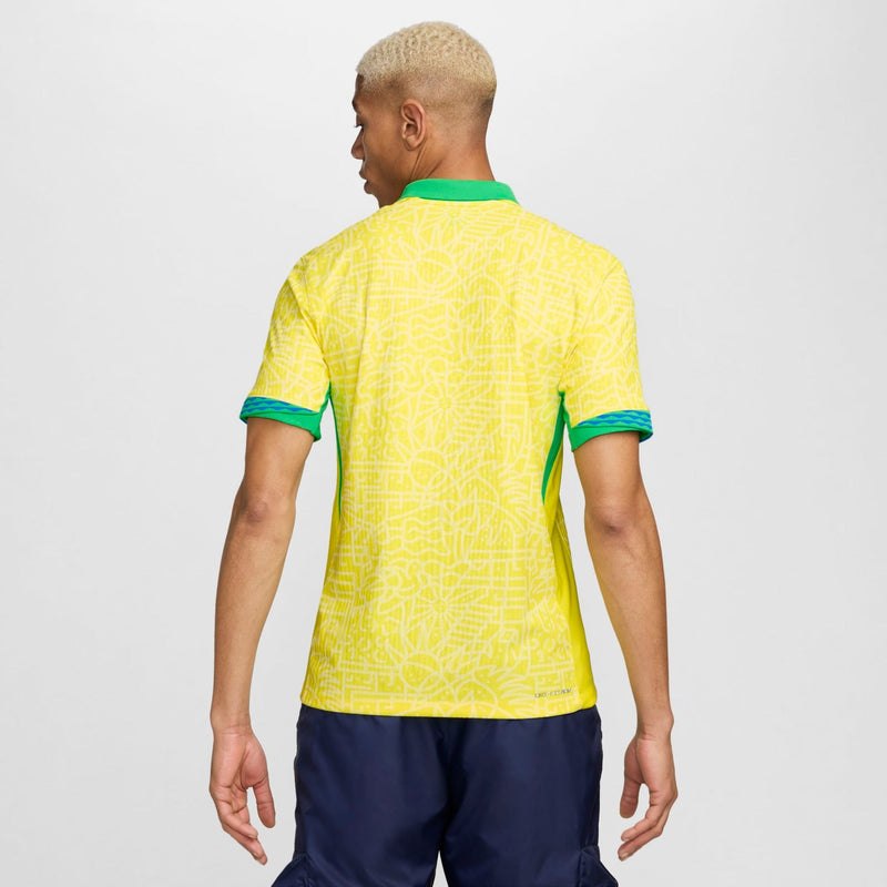 Camisa Brasil Nike Home Masculina Jogador 24/25 - Rezenha 10 FC
