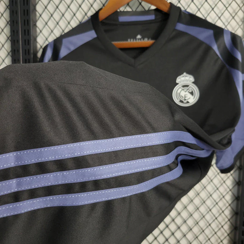 Camisa Retrô Real Madrid Adidas III Third 2016/17 Preto - Rezenha 10 FC