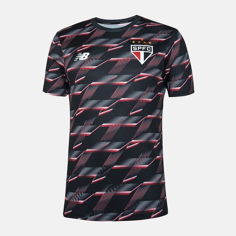 Camisa São Paulo Pré-Jogo 24/25 Torcedor New Balance Masculina - Rezenha 10 FC