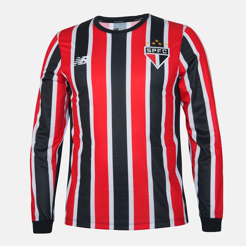 Camisa São Paulo Manga Longa Away 24/25 Torcedor New Balance Masculina - Rezenha 10 FC