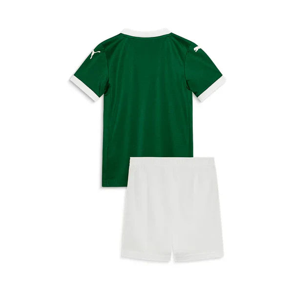 Conjunto Infantil Palmeiras Home 25/26 Puma - Verde - Rezenha 10 FC