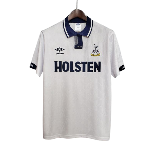 Camisa Umbro Tottenham Home 1994/95 Retrô/ Branca - Rezenha 10 FC