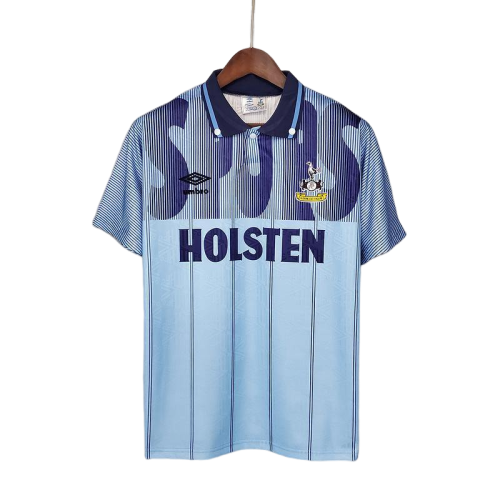 Camisa Umbro - Tottenham III Away 1992/94 Retrô- Azul - Rezenha 10 FC