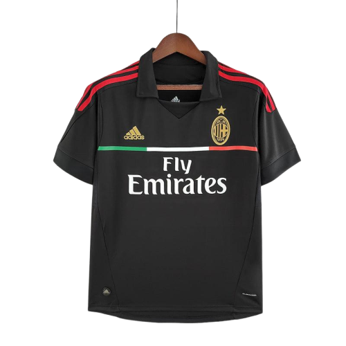 Camisa AC Milan Retrô Third III 2011/12 - Preto - Rezenha 10 FC
