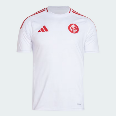 Camisa Internacional 25/26 Away Adidas Torcedor - Branca - Rezenha 10 FC