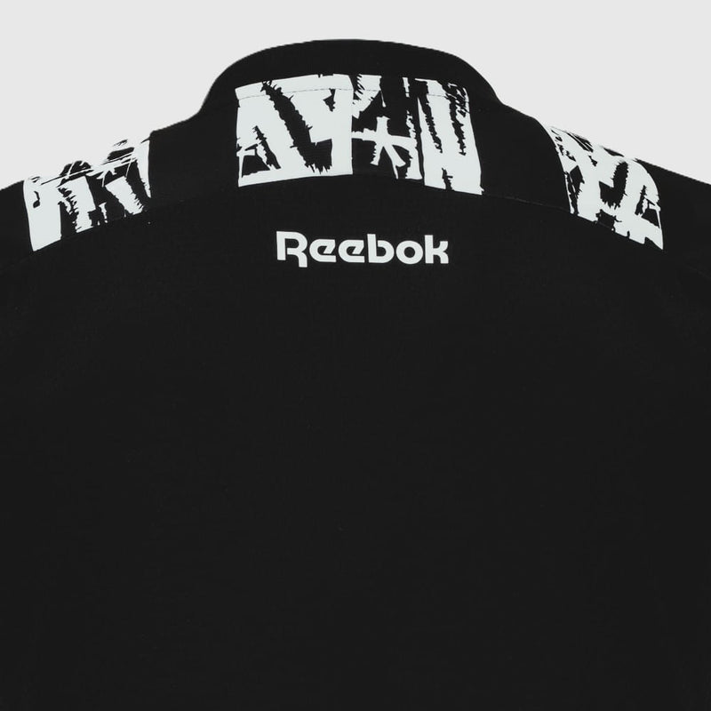 Camisa Pré-Jogo Botafogo 25/26 Reebok Torcedor - Preta - Rezenha 10 FC