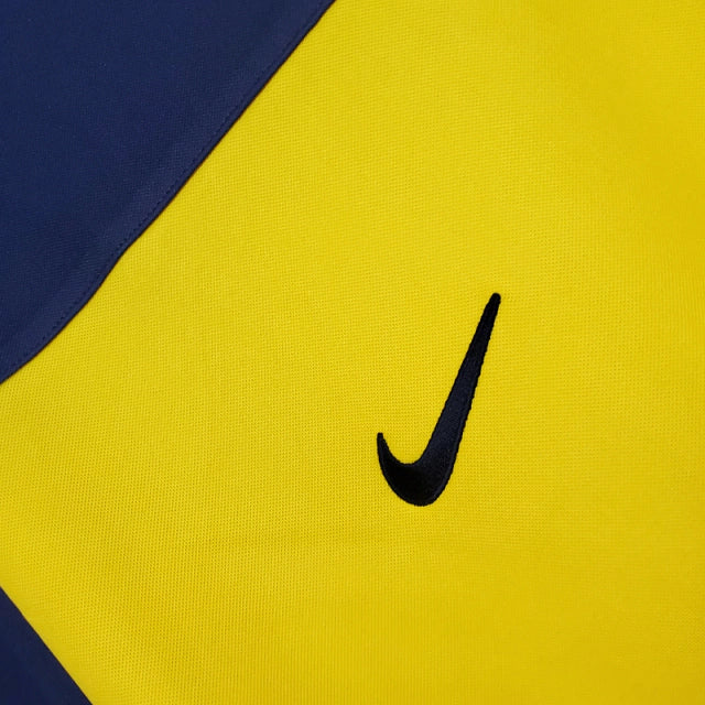 Camisa Boca Juniors Retrô 1999 Azul e Amarela - Nike - Rezenha 10 FC