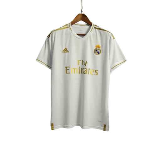 Camisa Real Madrid 2019/20 Adidas Retrô - Branca - Rezenha 10 FC