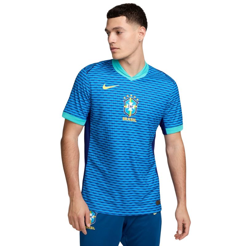 Camisa Brasil Nike Away Masculina Jogador 24/25 - Rezenha 10 FC