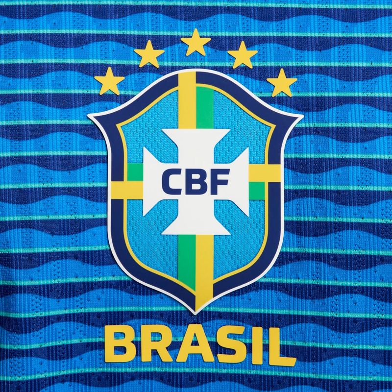 Camisa Brasil Nike Away Masculina Jogador 24/25 - Rezenha 10 FC