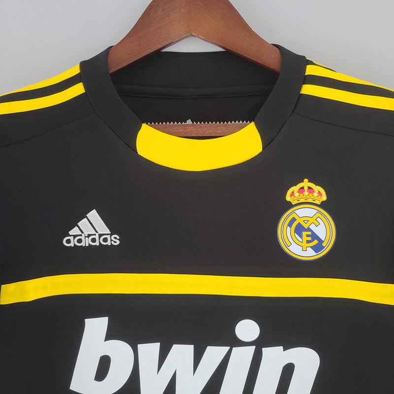 Camisa Real Madrid Goleiro 2011/12 Adidas Retrô - Preta - Rezenha 10 FC