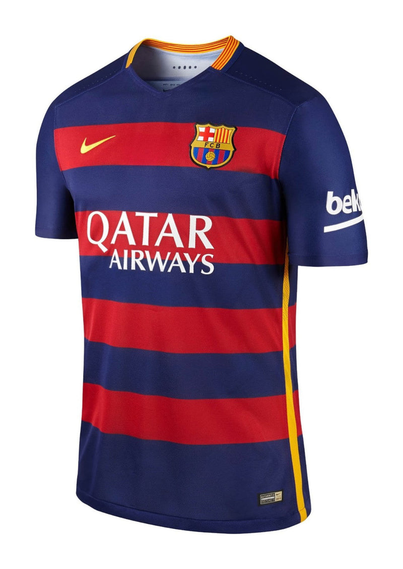 Camisa Retrô Barcelona Home 15/16 Nike Torcedor Masculina - Rezenha 10 FC