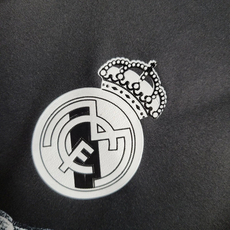 Camisa Retrô Real Madrid III Third Adidas 2014/15 Masculino Preto - Rezenha 10 FC