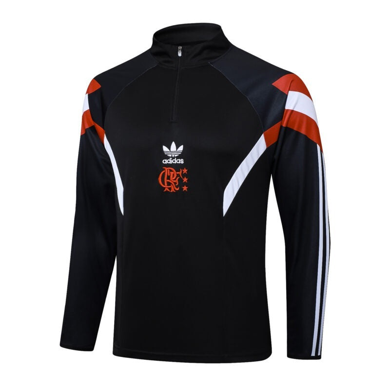 Jaqueta de Treino Flamengo 25/26 - Preto - Rezenha 10 FC