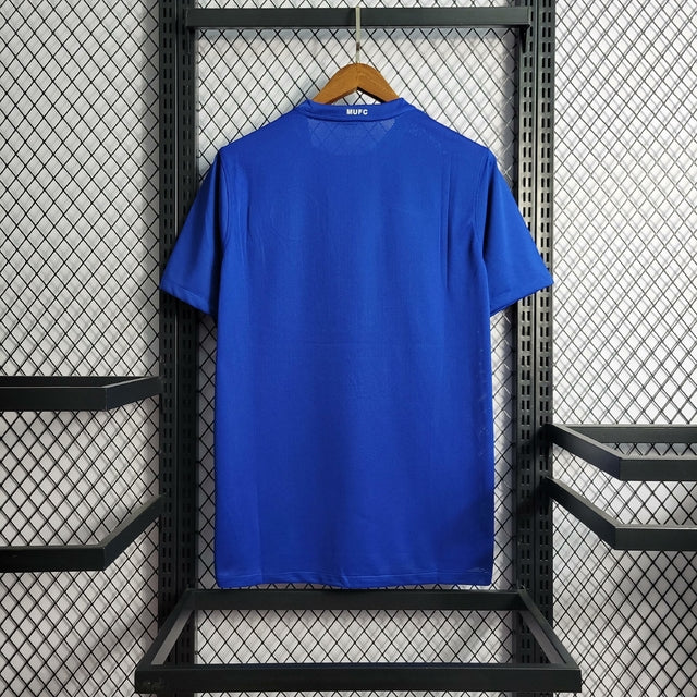 Camisa Retrô Manchester United Nike 2007/08 Masculino Azul - Rezenha 10 FC