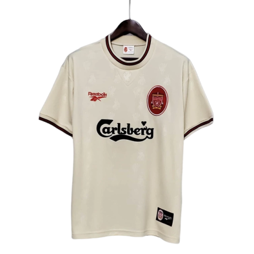 Camisa Liverpool Retrô 1996/1997 Branca - Reebok - Rezenha 10 FC