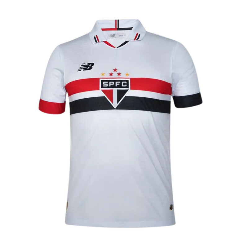 Conjunto Infantil São Paulo Home 24/25 New Balance Torcedor - Rezenha 10 FC