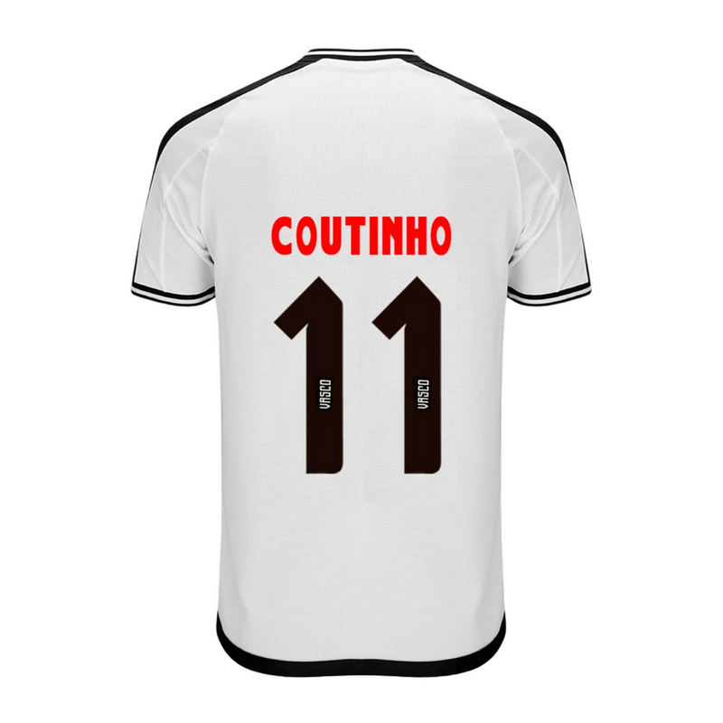 Camisa Vasco Away "COUTINHO 11" 24/25 Torcedor Kappa - Rezenha 10 FC