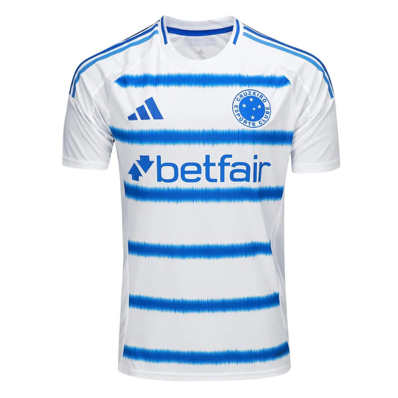 Camisa Cruzeiro 25/26 Away Adidas Torcedor - Branca - Rezenha 10 FC