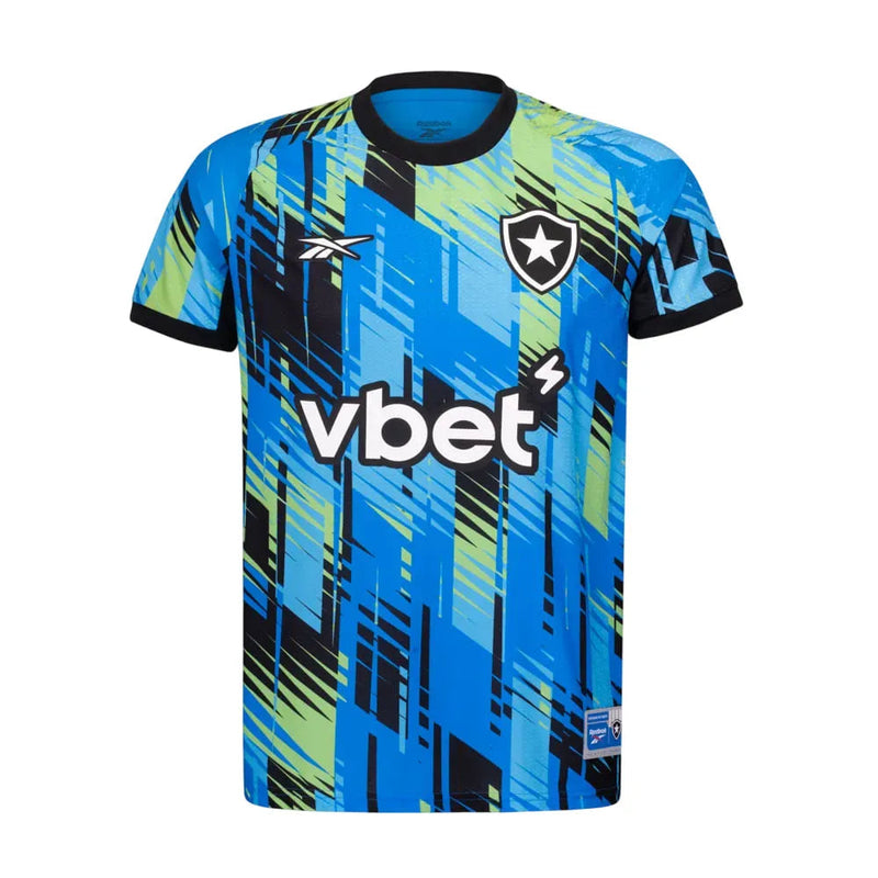 Camisa de Goleiro Botafogo 25/26 Reebok Home Torcedor - Azul - Rezenha 10 FC