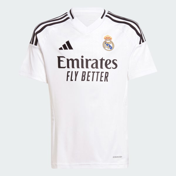 Conjunto Infantil Real Madrid Home 24/25 Torcedor - Rezenha 10 FC