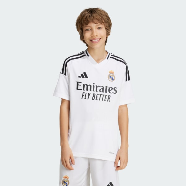 Conjunto Infantil Real Madrid Home 24/25 Torcedor - Rezenha 10 FC