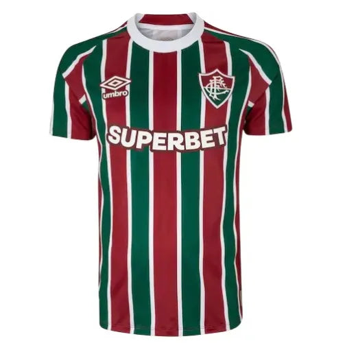 Camisa Fluminense 25/26 Umbro Home Torcedor - Vinho e Verde - Rezenha 10 FC