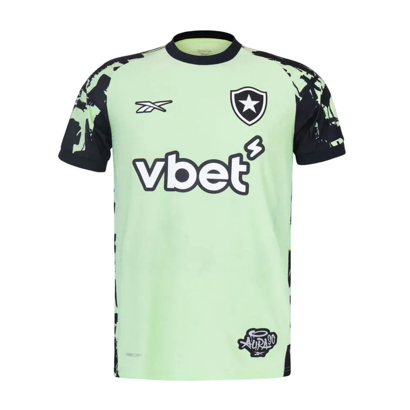 Camisa de Goleiro Botafogo 25/26 Reebok 4 Torcedor - Verde - Rezenha 10 FC