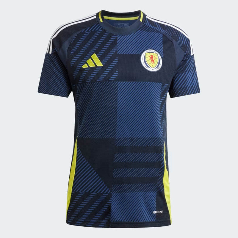 Camisa Escócia Adidas Home Masculina Torcedor 24/25 - Rezenha 10 FC