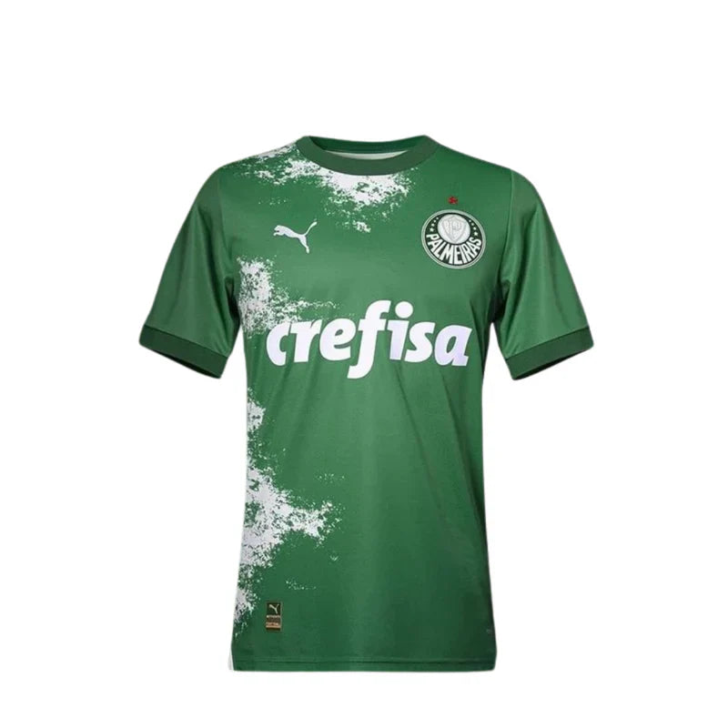 Camisa Palmeiras Puma 24/25 Junho Verde 1º Tempo - Rezenha 10 FC