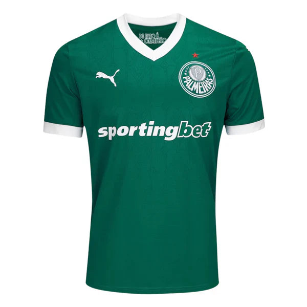 Camisa Palmeiras 25/26 Puma Home Torcedor - Verde - Rezenha 10 FC