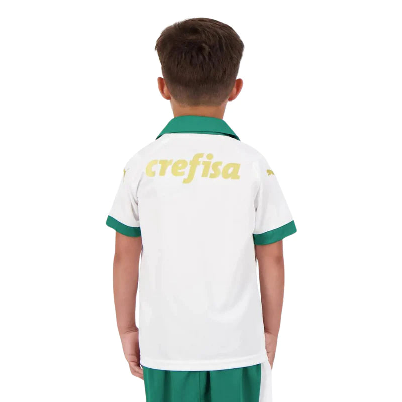 Conjunto Infantil Palmeiras Away Puma 24/25 - Rezenha 10 FC