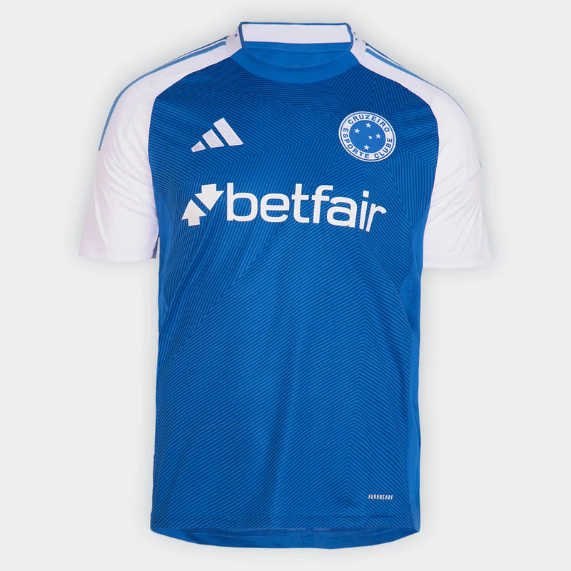 Camisa Cruzeiro 25/26 Home Adidas Torcedor - M. Pereira Nº10 - Rezenha 10 FC