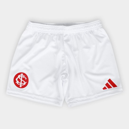 Conjunto Infantil Internacional 25/26 Home Adidas - Vermelho - Rezenha 10 FC