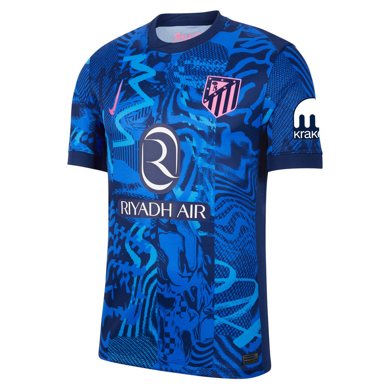 Camisa Atlético de Madrid 24/25 Third Nike Torcedor - Azul - Rezenha 10 FC