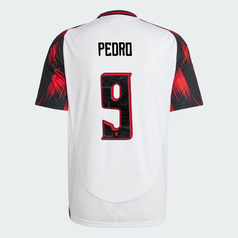 Camisa Flamengo 25/26 Away Adidas Torcedor - Pedro Nº9 - Rezenha 10 FC