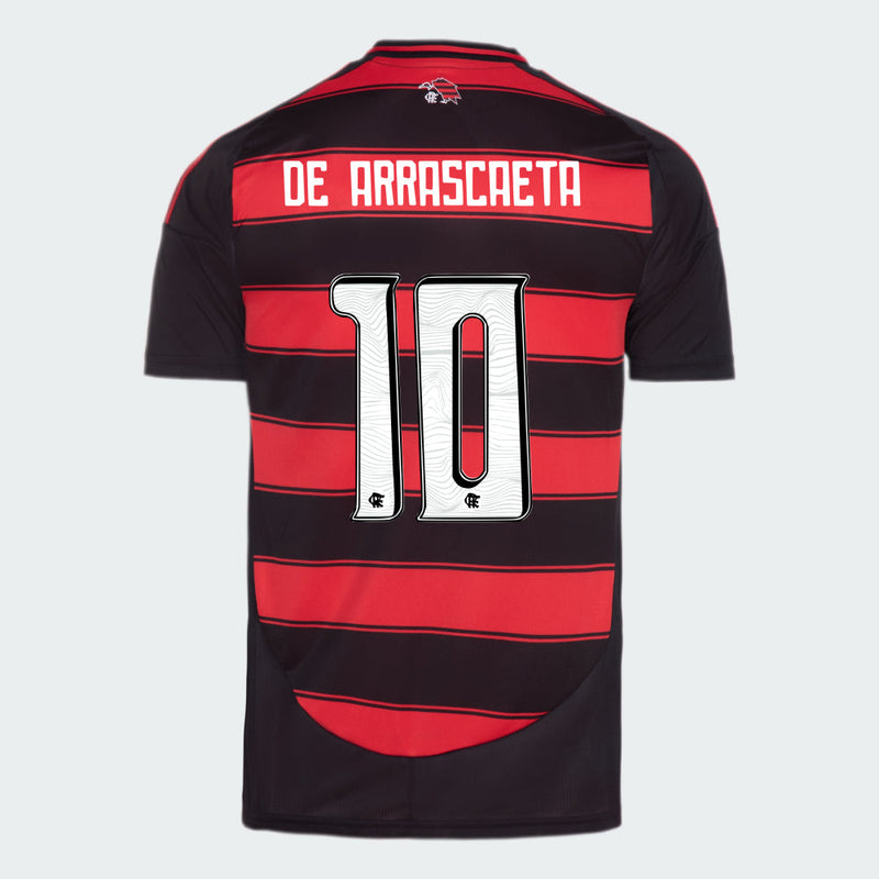 Camisa Flamengo 25/26 Home Adidas Torcedor - De Arrascaeta Nº10 - Rezenha 10 FC
