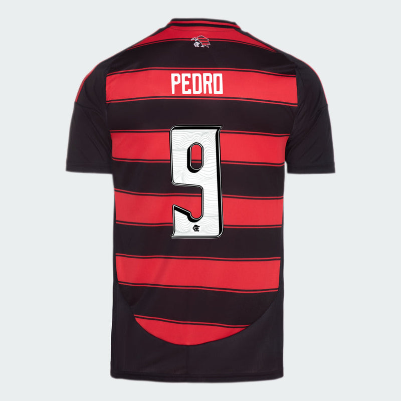 Camisa Flamengo 25/26 Home Adidas Torcedor - Pedro Nº9 - Rezenha 10 FC