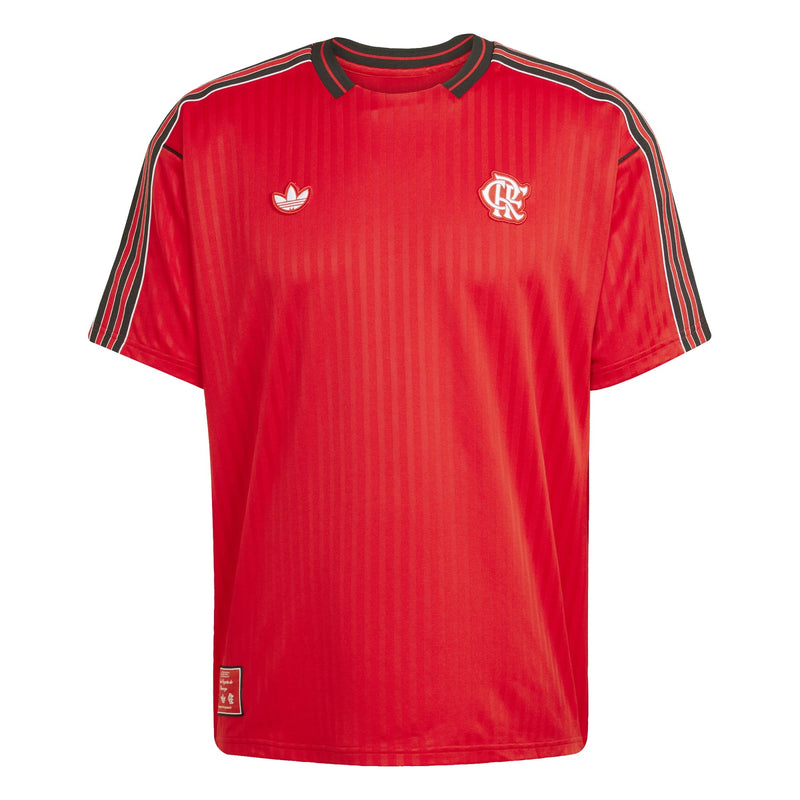 Camisa Flamengo Terrace Icons 2025 Adidas - Edição Especial - Rezenha 10 FC