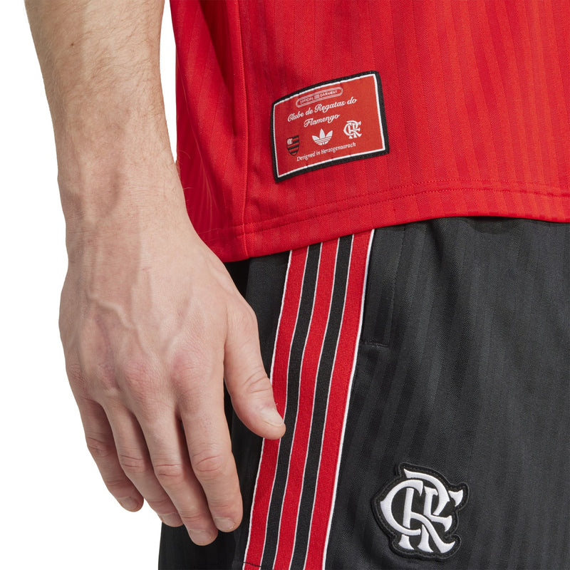 Camisa Flamengo Terrace Icons 2025 Adidas - Edição Especial - Rezenha 10 FC