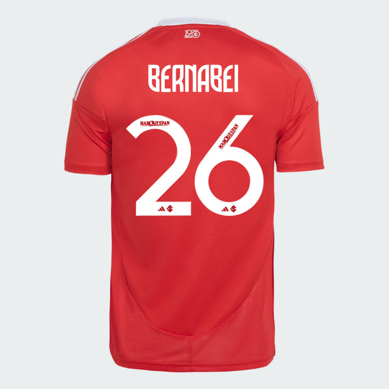Camisa Internacional 25/26 Home Adidas Torcedor - Bernabei Nº26 - Rezenha 10 FC