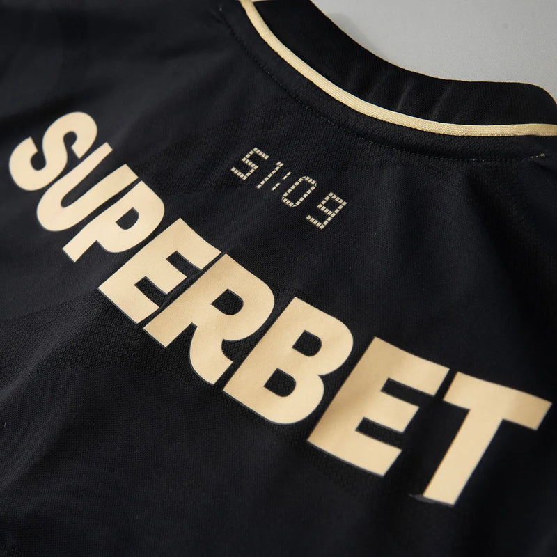 Camisa Comemorativa SPFC 2025/26 New Balance - Versão Torcedor - Preta