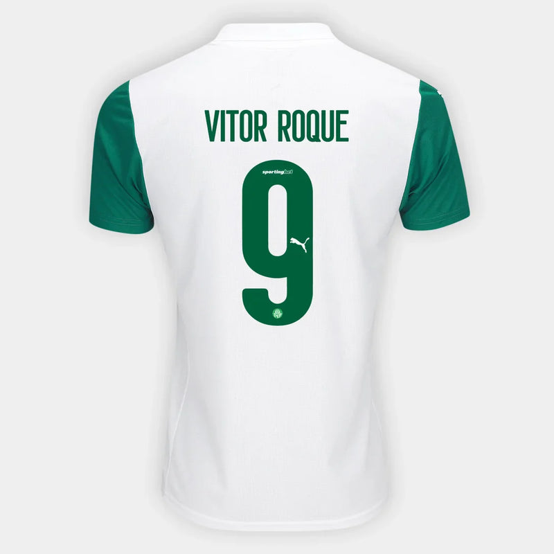 Camisa Palmeiras 25/26 Away Puma Torcedor - Vitor Roque Nº9 - Rezenha 10 FC