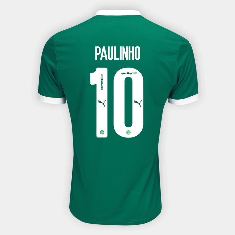 Camisa Palmeiras 25/26 Home Puma Torcedor - Paulinho Nº10 - Rezenha 10 FC