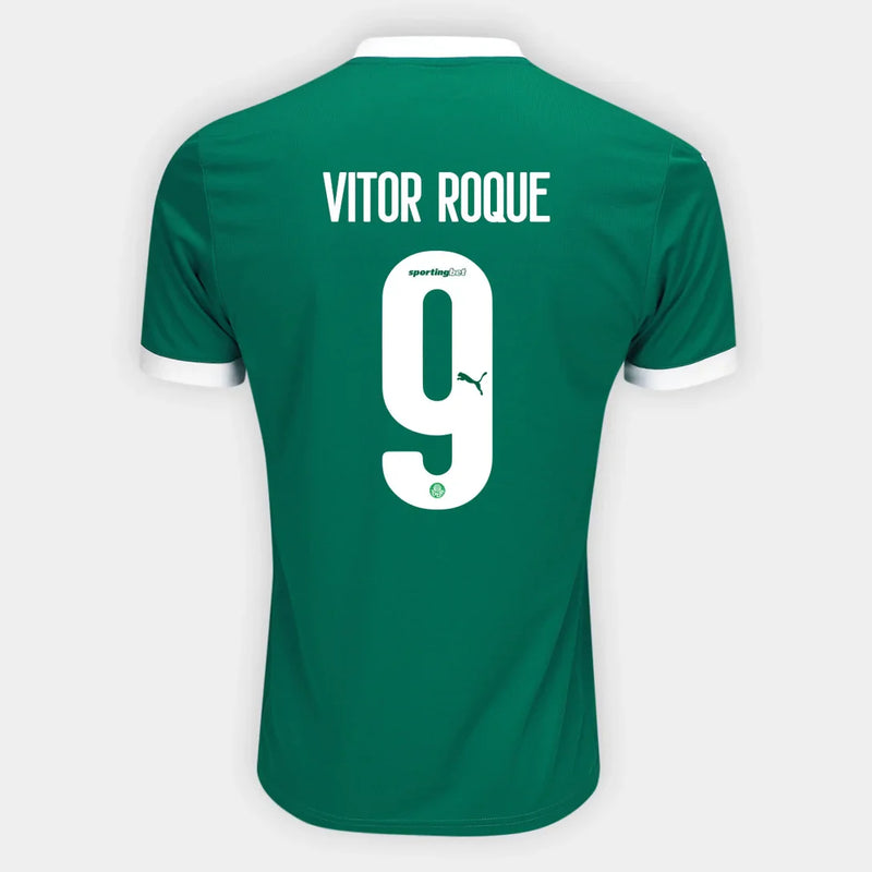 Camisa Palmeiras 25/26 Home Puma Torcedor - Vitor Roque Nº9 - Rezenha 10 FC