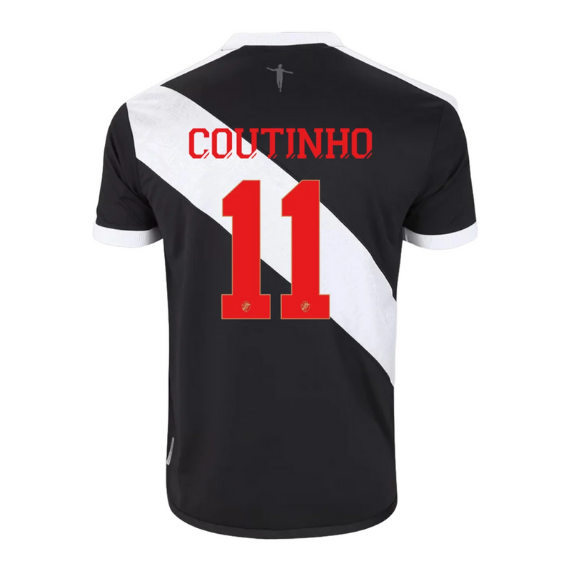 Camisa Vasco Home "COUTINHO 11" 24/25 Torcedor Kappa - Rezenha 10 FC