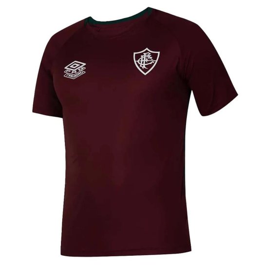 Camisa Fluminense Treino Umbro 2025 - Bordô - Rezenha 10 FC