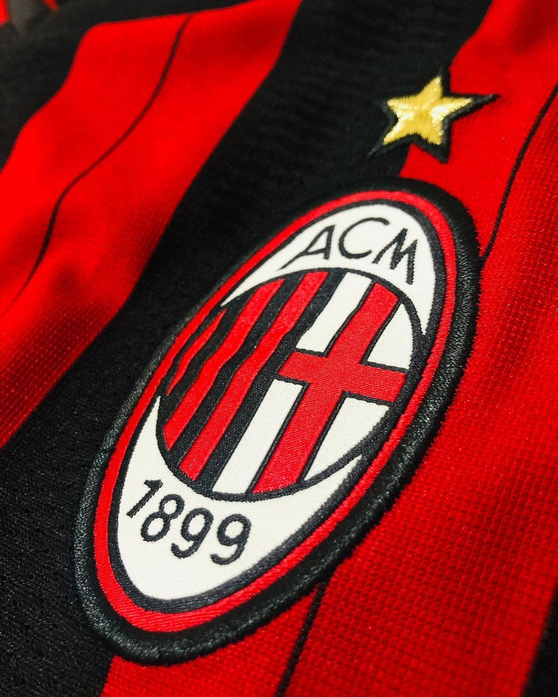Camisa I Adidas Milan 13/14 - Retrô - Rezenha 10 FC