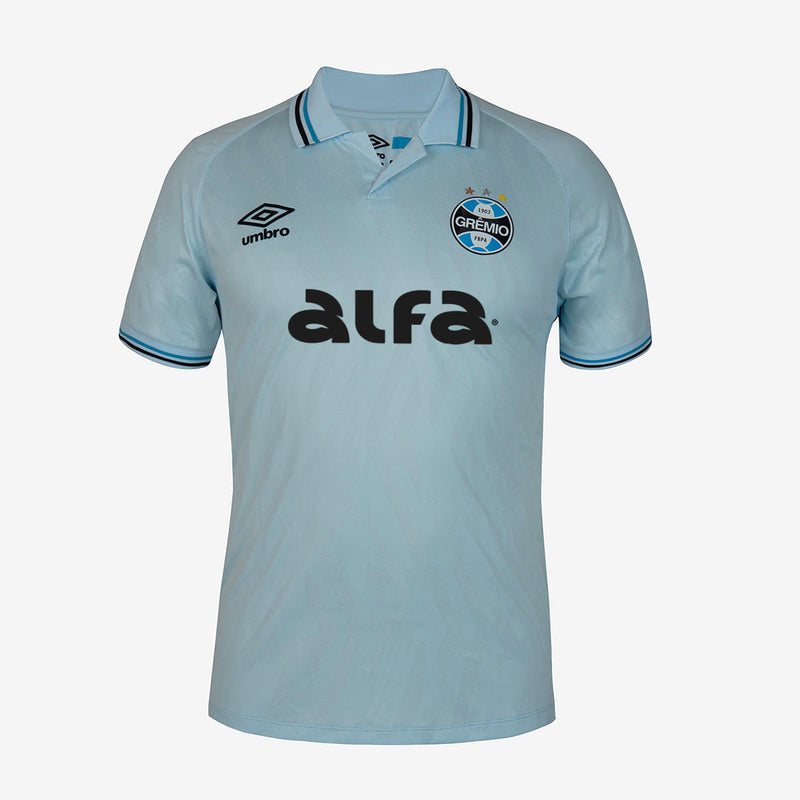 Camisa Grêmio 25/26 Away Umbro Jogador - Azul - Rezenha 10 FC