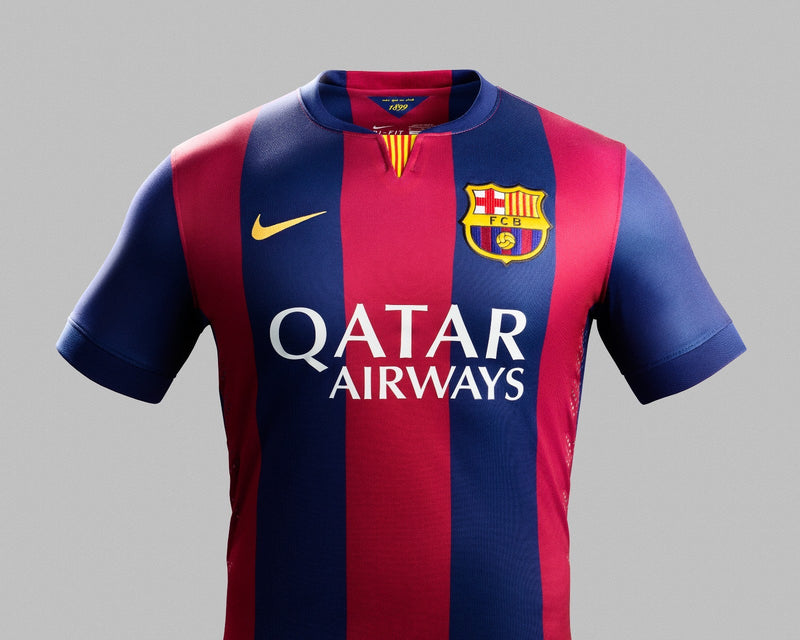 Camisa Retrô Barcelona Home 14/15 Nike Torcedor Masculina - Rezenha 10 FC